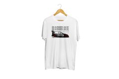 Hardrace White Car T-Shirt (L)
